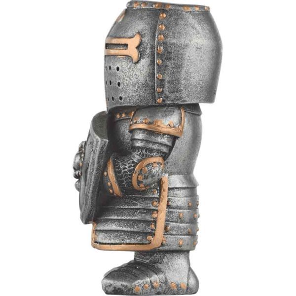 Medieval Crusader Mini Statue