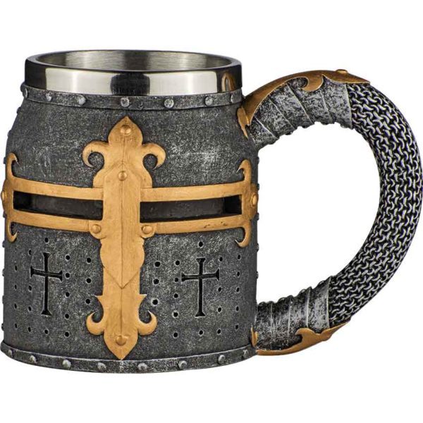 Crusader Knight Helm Tankard