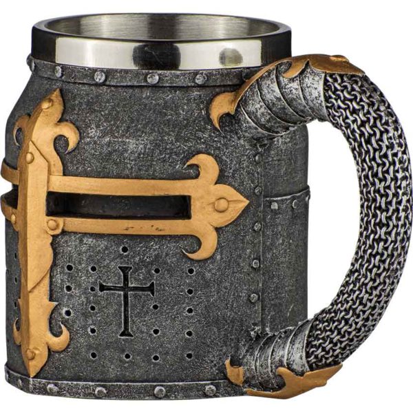 Crusader Knight Helm Tankard