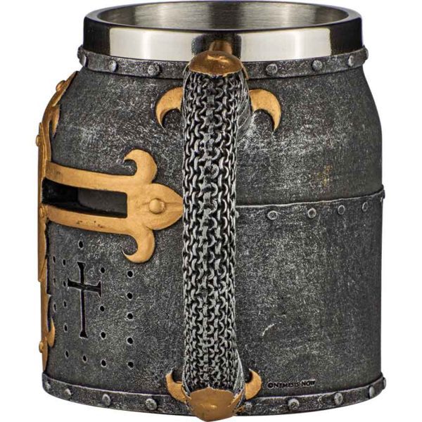 Crusader Knight Helm Tankard