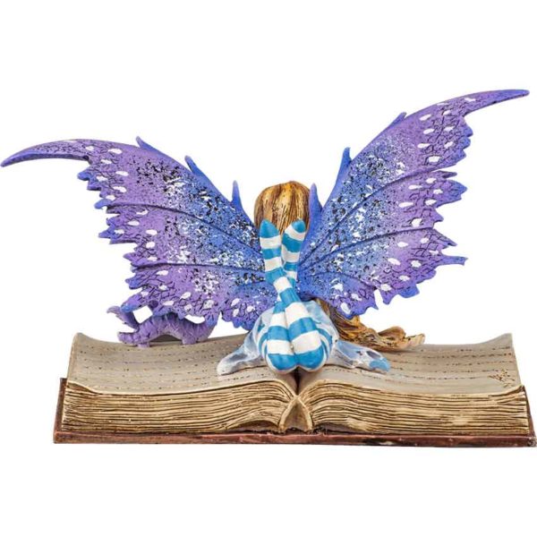 Bookworm Fairy Statue