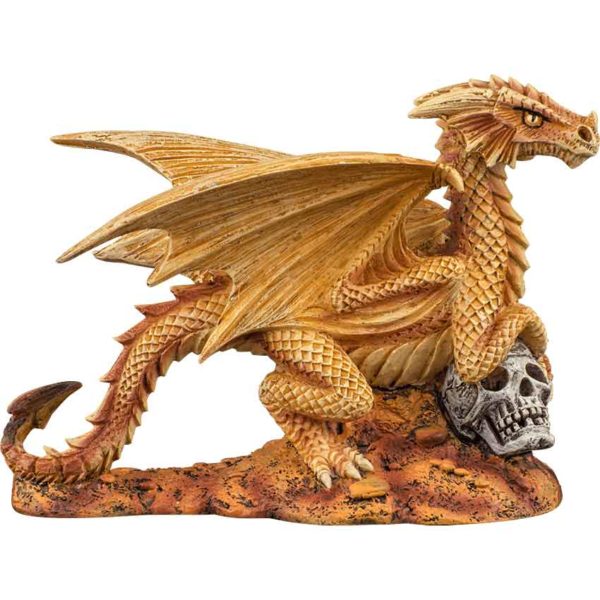 Baby Desert Dragon Statue