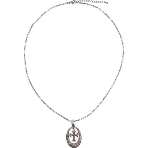 Celtic Hanging Cross Necklace