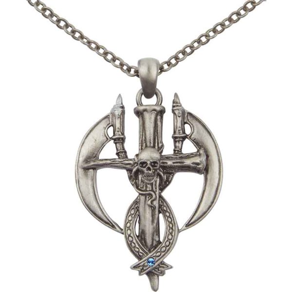 Skull Cross Necklace