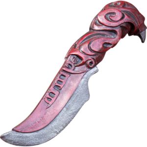 Eldarian LARP Throwing Knife - Red