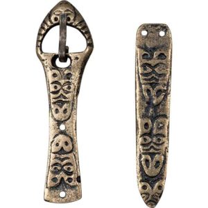 Schleswig Viking Belt Buckle and Tip