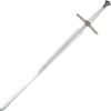 Geralt White Silver Witcher Sword Netflix Adaptation Steel Replica