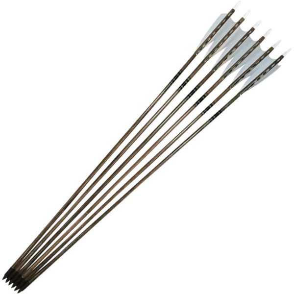 Classic Traditional Arrows - 6 Pack