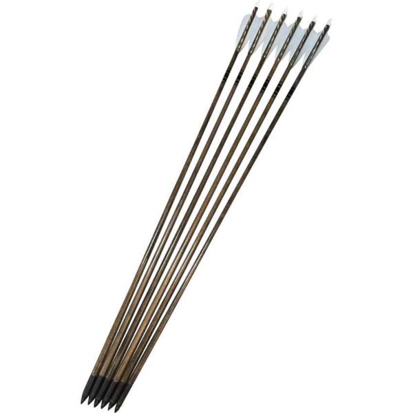 Classic Traditional Arrows - 6 Pack