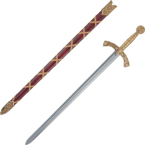 Medieval Knights Templar Crusader Sword