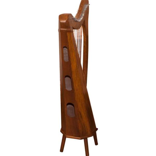 29 String Minstrel Harp with Pedestal