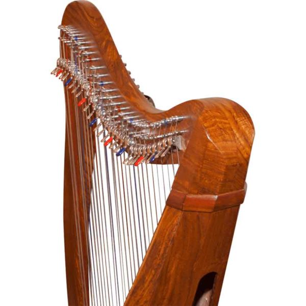 29 String Minstrel Harp with Pedestal