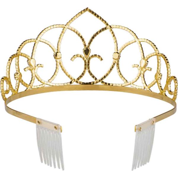 Vaulted Ceiling Tiara with Combs