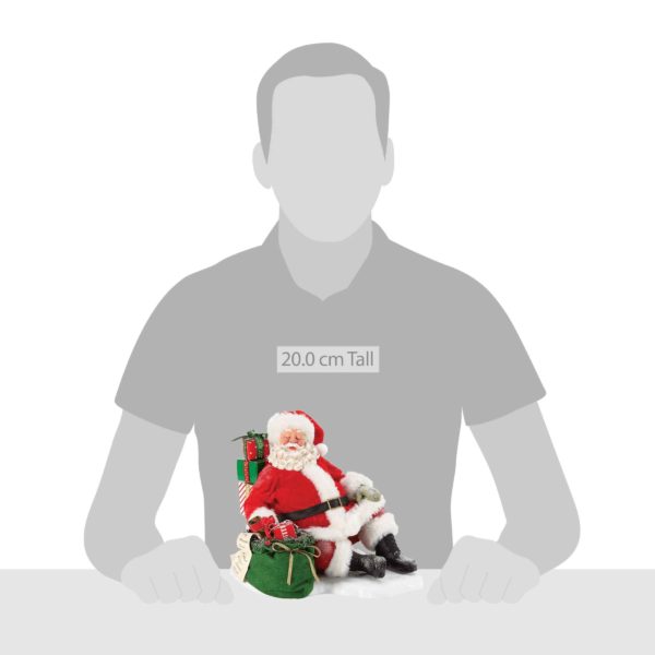 Quick Nap - Santa Christmas Figurine by Possible Dreams