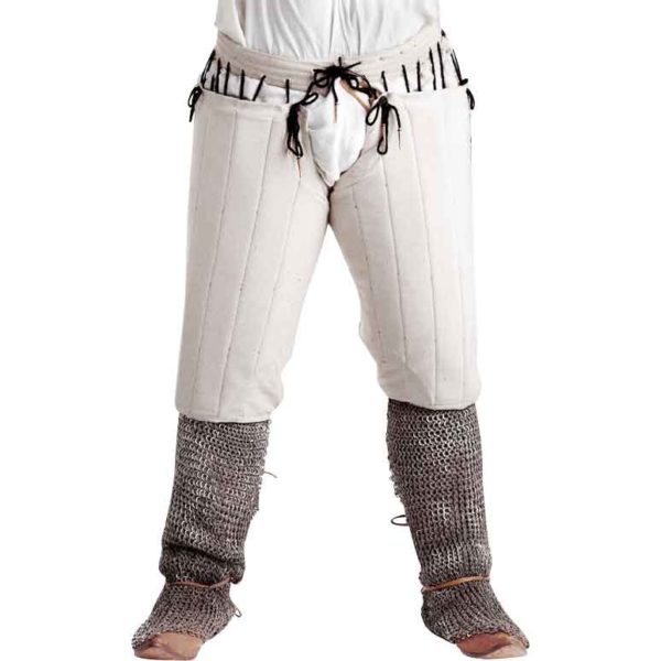 Medieval Padded Leg Guards