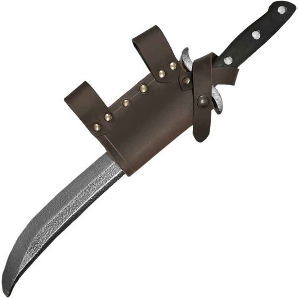 Snap Leather Dagger Scabbard