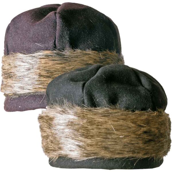 Ragi Woolen Fur Cap