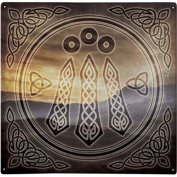 Awen Landscape Metal Sign