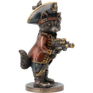 Buccaneer Raccoon Statue