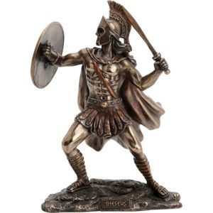 Bronze Greek Theseus Statue