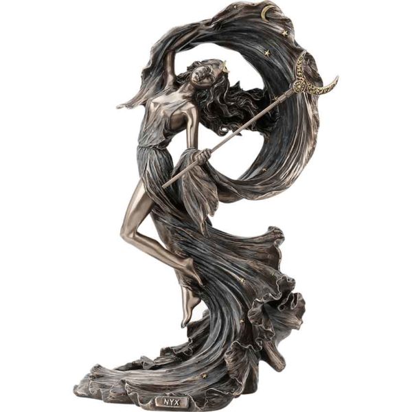 Nyx Greek Goddess Statue