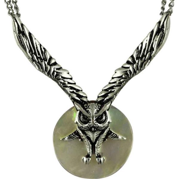 Moon Owl Necklace