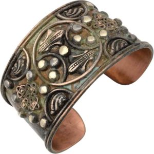 Forest Patina Fleur Medieval Bracelet