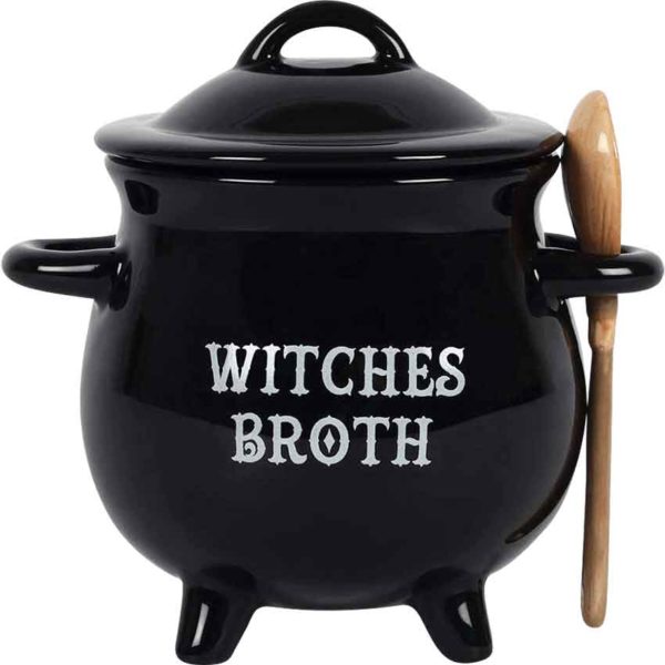 Witches Cauldron Soup Mug with Spoon