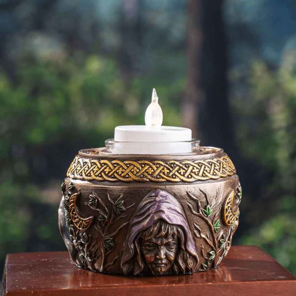 Maiden Mother Crone Votive Holder