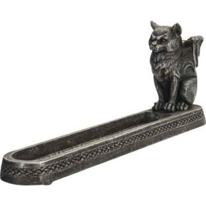 Winged Cat Incense Burner