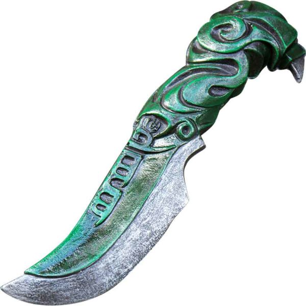 Eldarian LARP Throwing Knife - Green