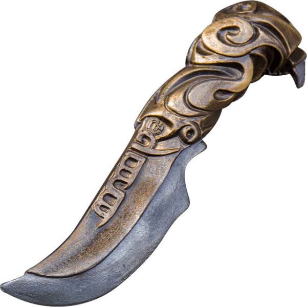 Eldarian LARP Throwing Knife - Gold