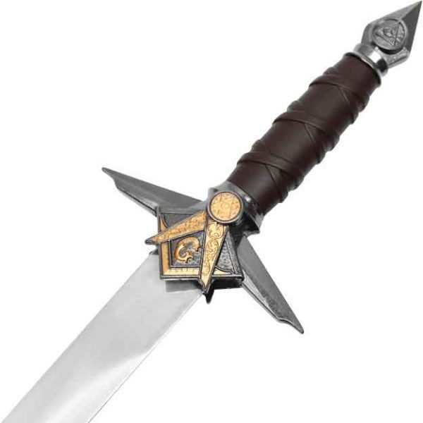 Compass Guard Masonic Dagger