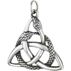 Serpent Triquetra Pendant