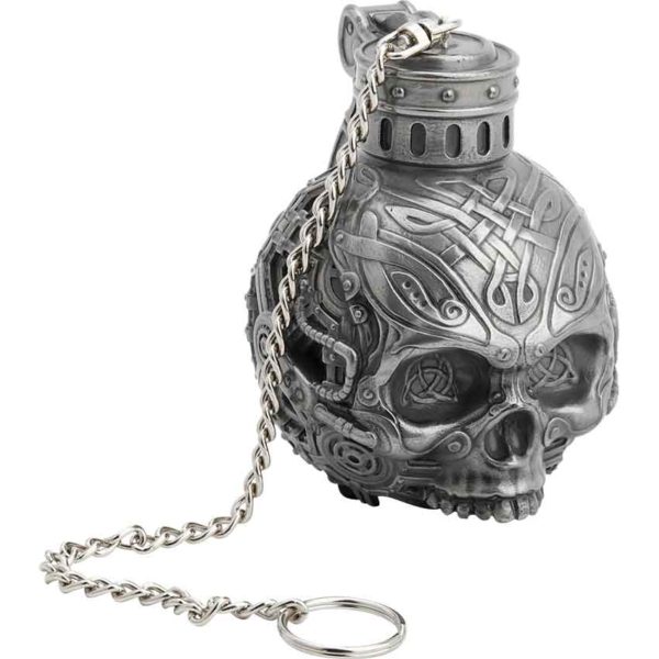 Memento Mori Skull Statue