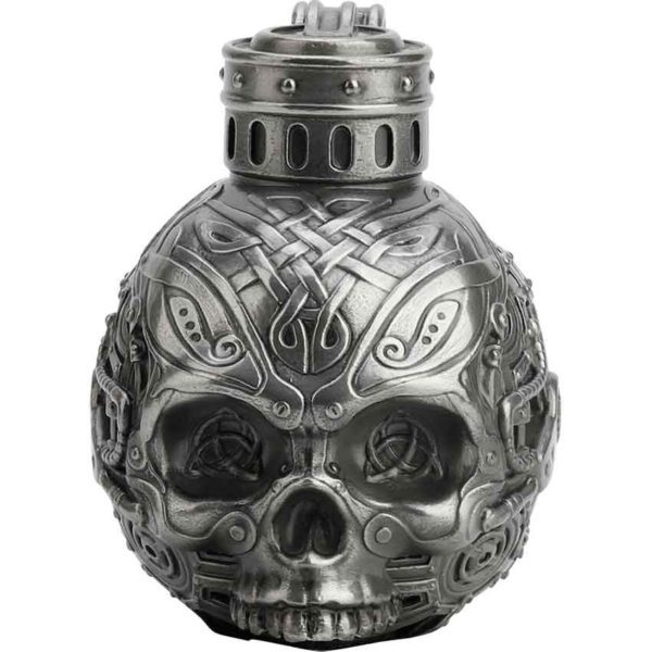 Memento Mori Skull Statue