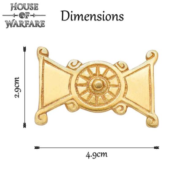 Brass Medieval Belt Decoration