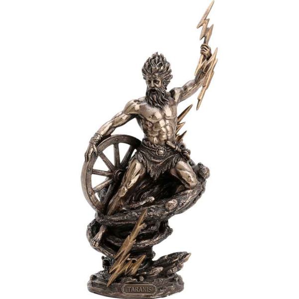 Taranis Celtic God of Thunder Statue