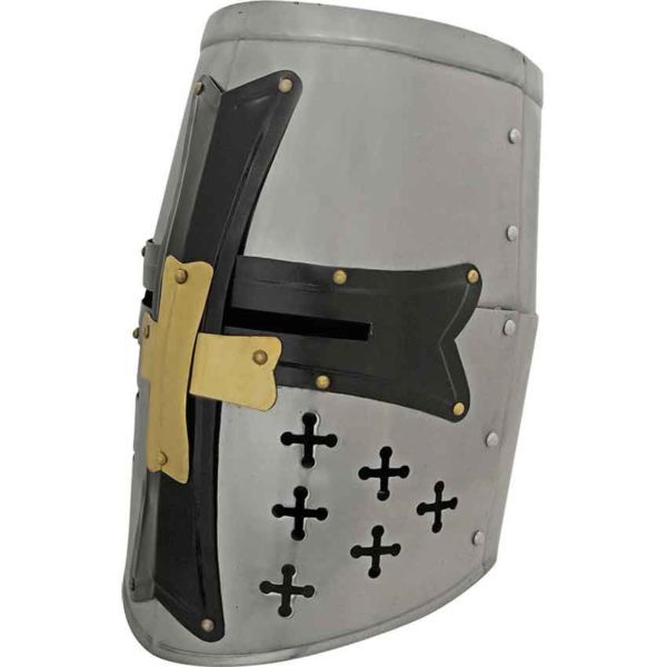 Dual Cross Crusader Helmet