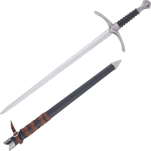 Steel Short Sword with Scabbard