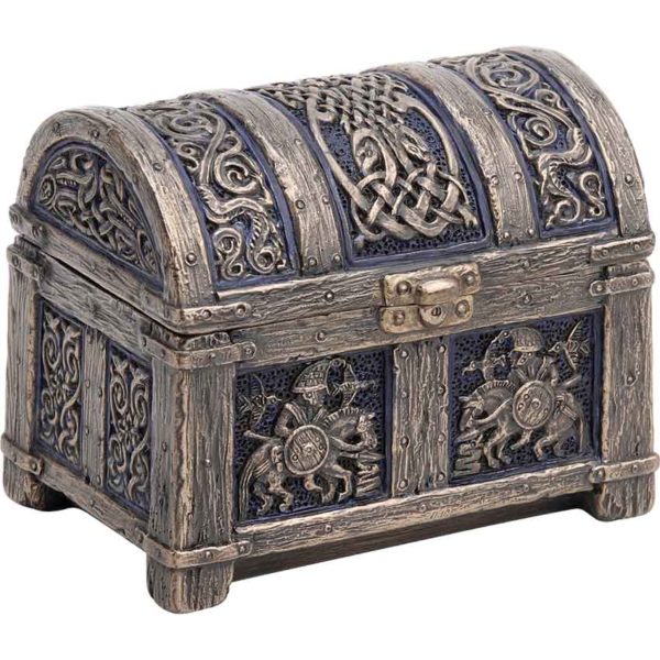 Norse Vendel Chest Trinket Box