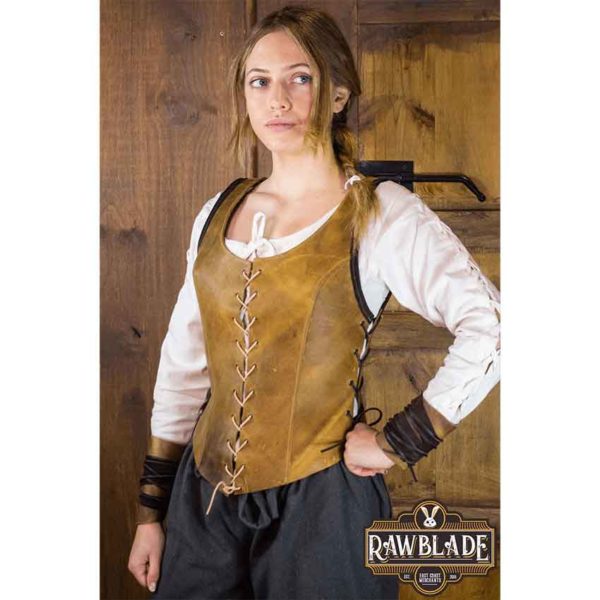 Cirilla Leather Armour Bodice