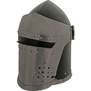 Barbuta Visored Helmet