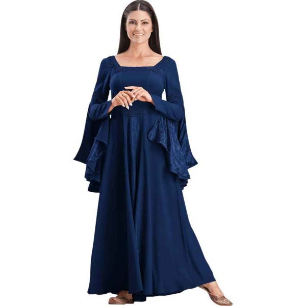 Arwen Dress - Navy Blue