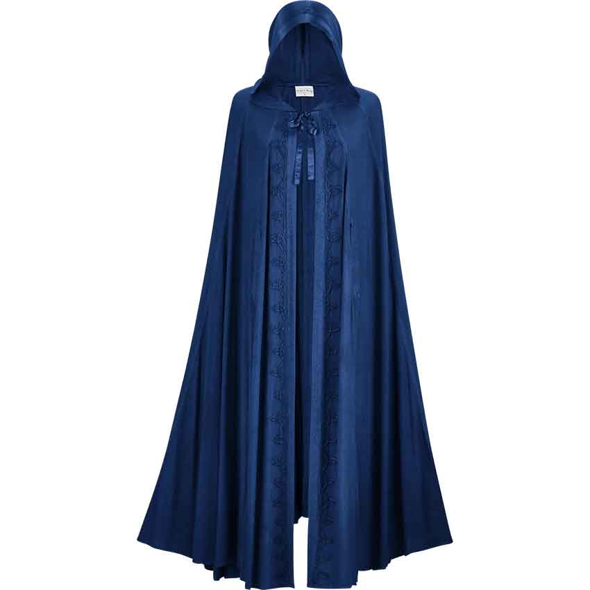 dark blue cape