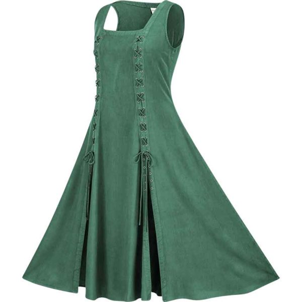 Amelia Overdress - Green Jade