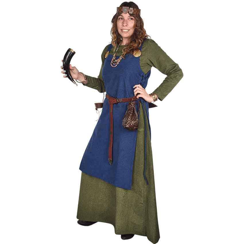 Viking Women's Attire, Medieval Viking Ladies Costumes