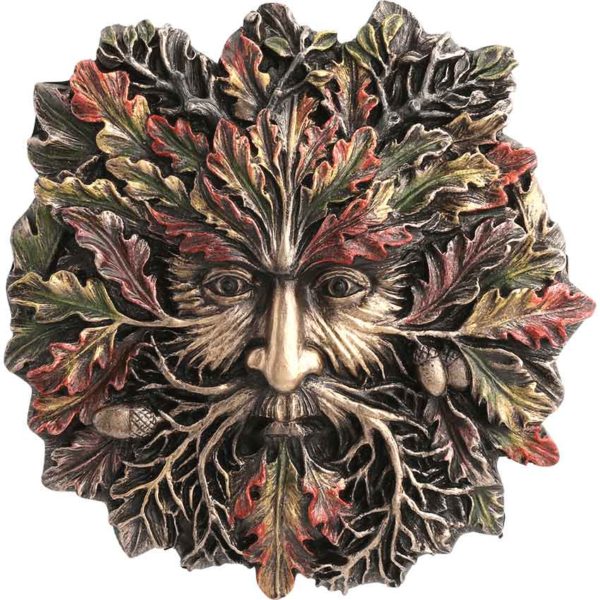 Autumn Equinox Greenman Wall Plaque