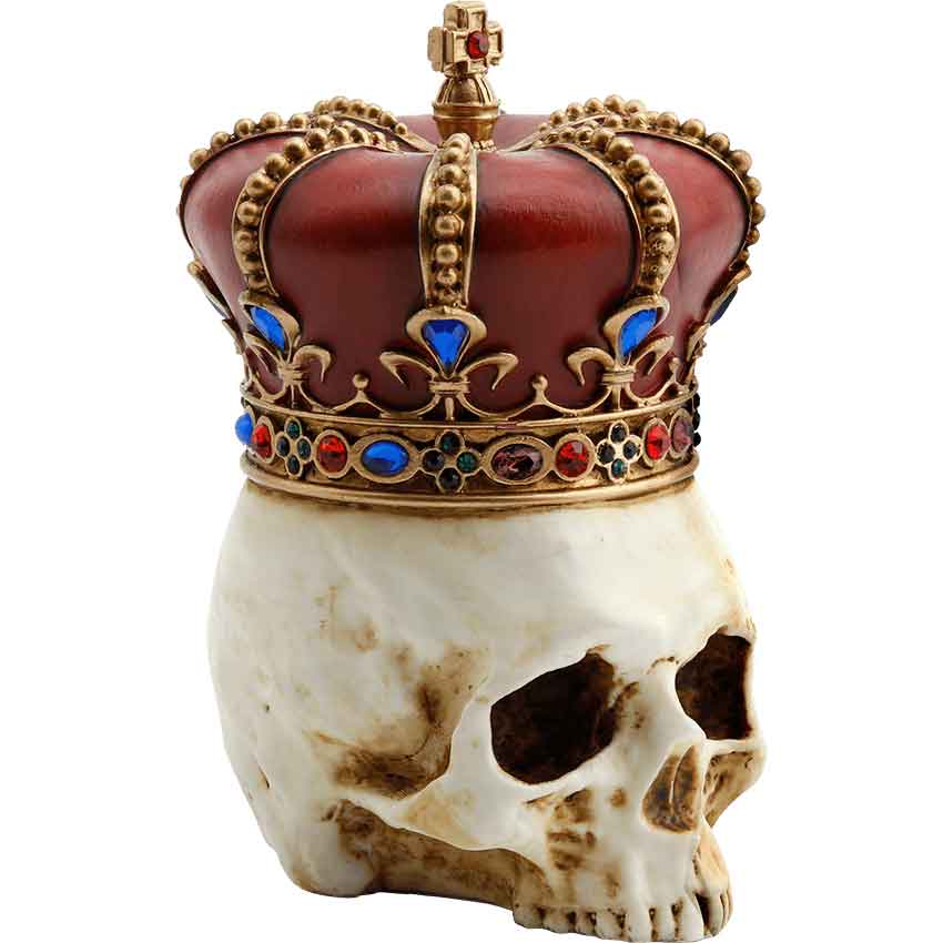 Dreaded Monarch Skull Statue