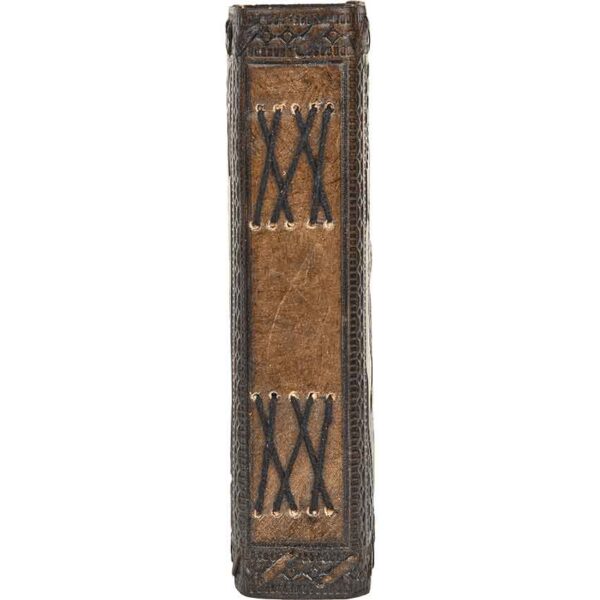 Tree of Life Leather Journal with Snap Closure